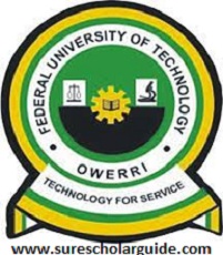 FUTO Supplementary Admission Form 2022/2023 Academic Session