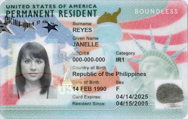 usa green card - american green card visa
