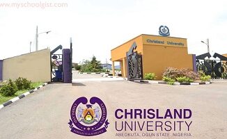 Chrisland University admission list