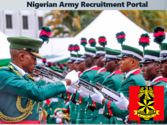 Nigerian Army Shortlisted Candidate