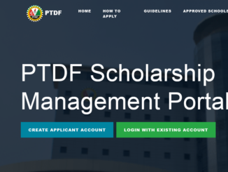PTDF Scholarship Portal
