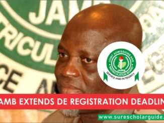 JAMB Extends DE Registration Deadline