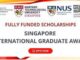 SINGA PhD Scholarship